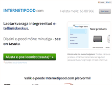Tablet Screenshot of internetipood.com